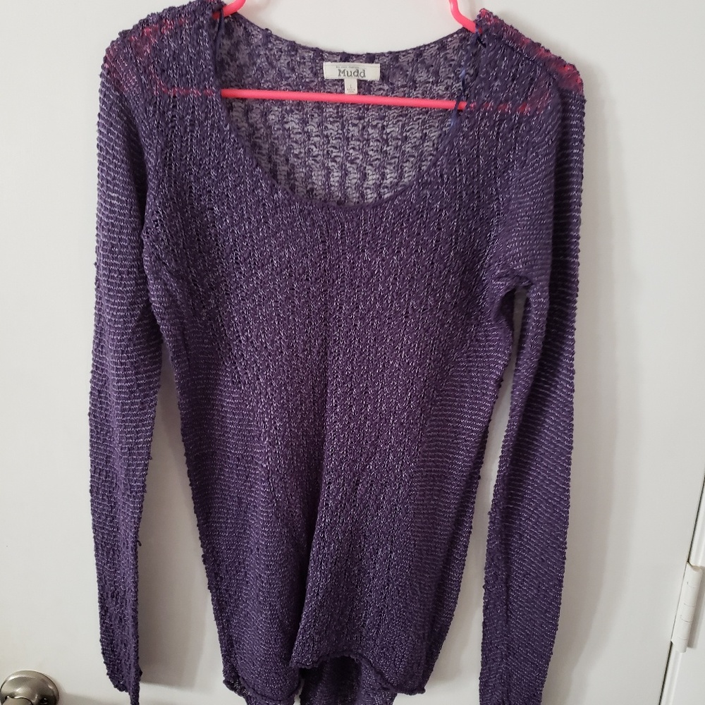 Long sleeve thin sweater